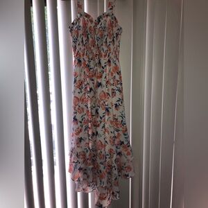 Grace Karin Pink Strap Sundress for Wedding Guest